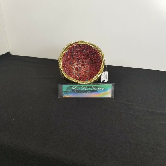 Trimsetter "Merry Mardi Gras" Collection Hand Painted Coconut Ornament - NEW - Picture 10 of 11